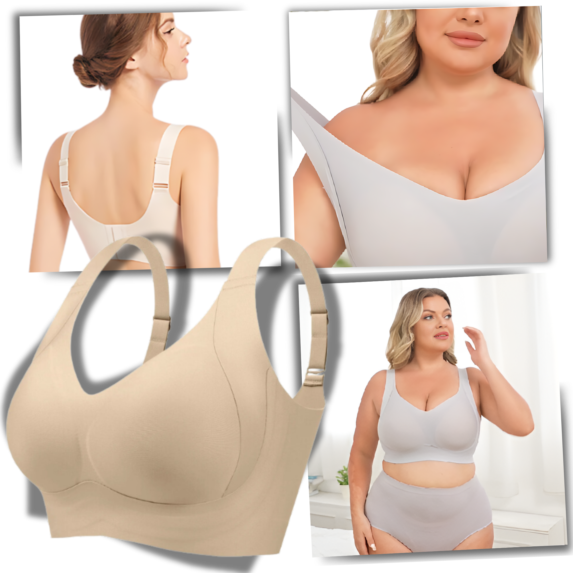 Seamless Breathable Shaper Bra