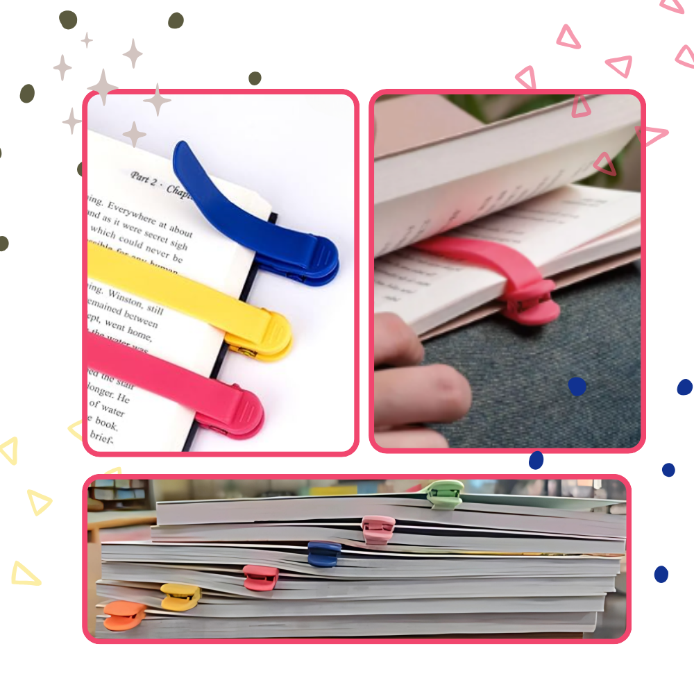Smart Silicone Bookmarks