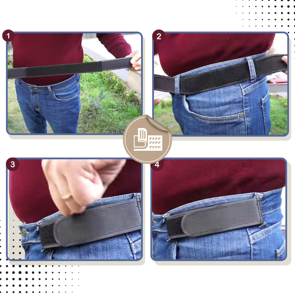 Snap-Side Stretch Belt