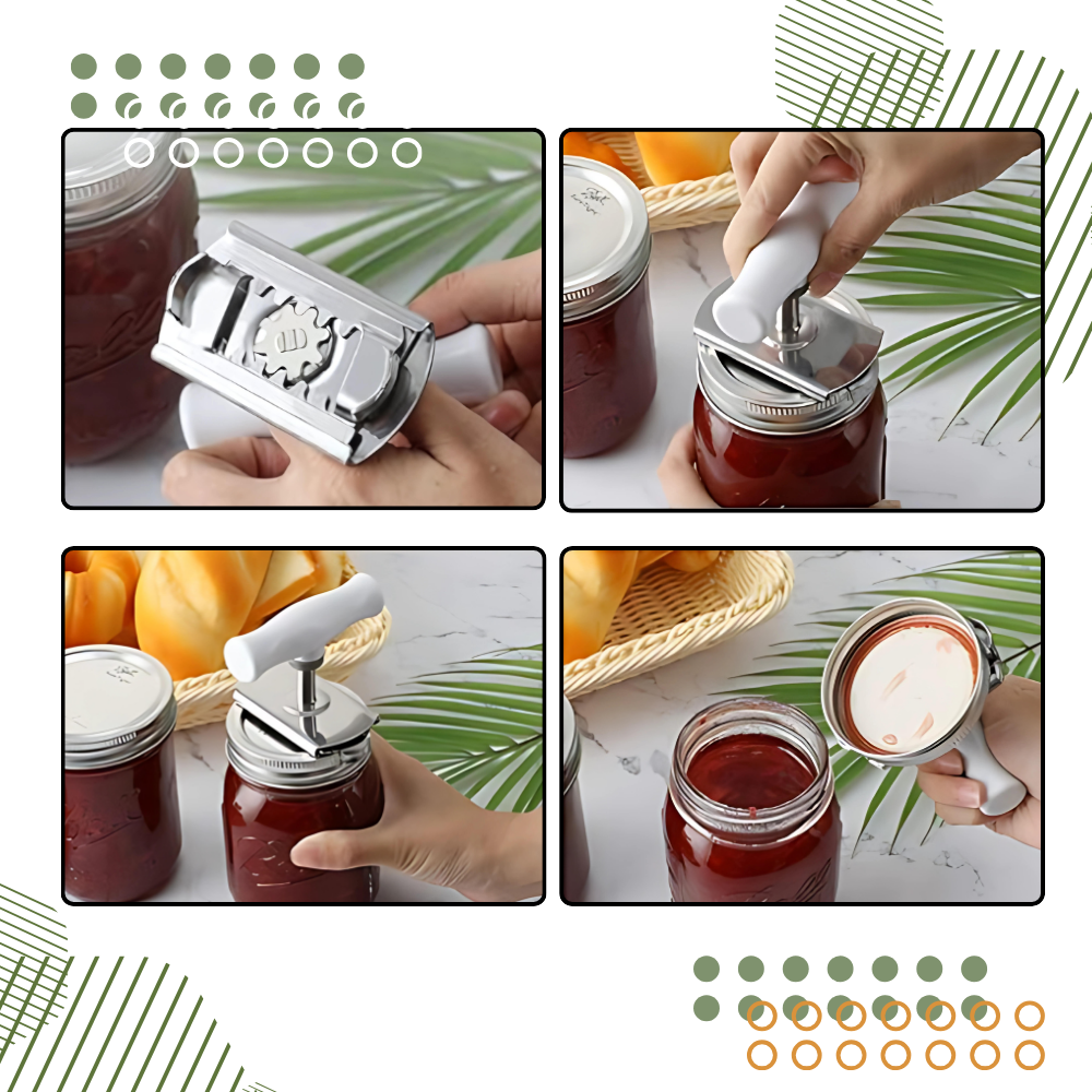 Stainless Steel Bottle Jar Opener