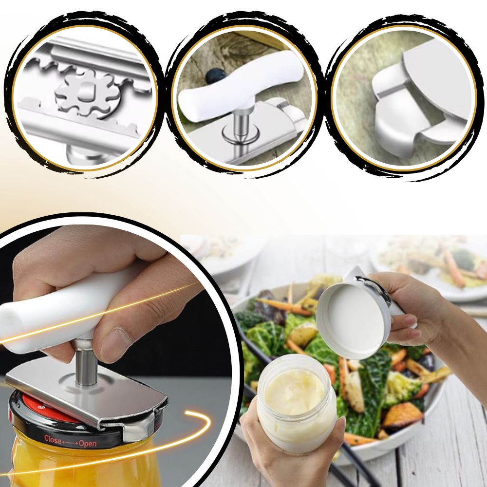 Stainless Steel Bottle Jar Opener