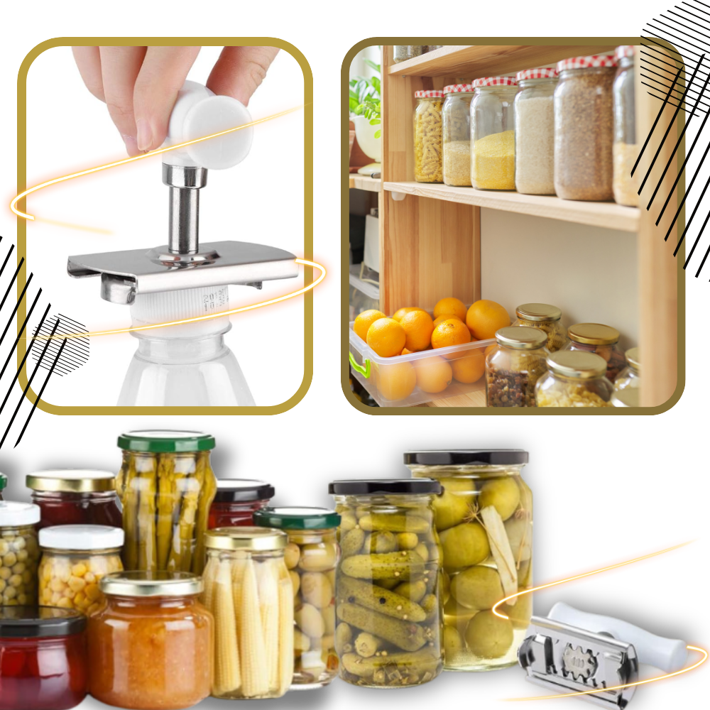 Stainless Steel Bottle Jar Opener