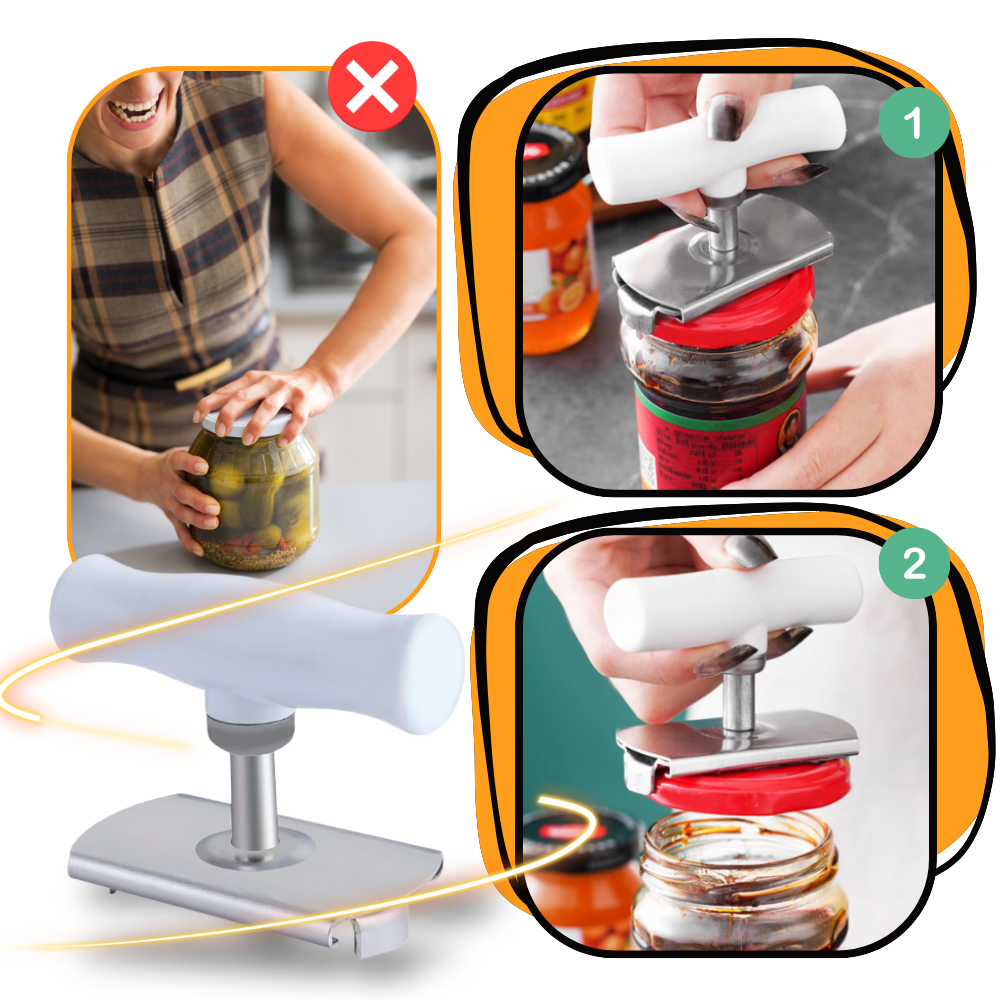 Stainless Steel Bottle Jar Opener