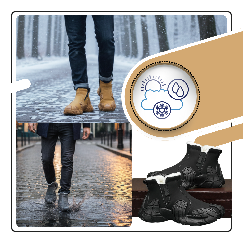 Stylish Waterproof Men's Boots