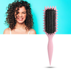 Tangle-Free Curl Defining Brush