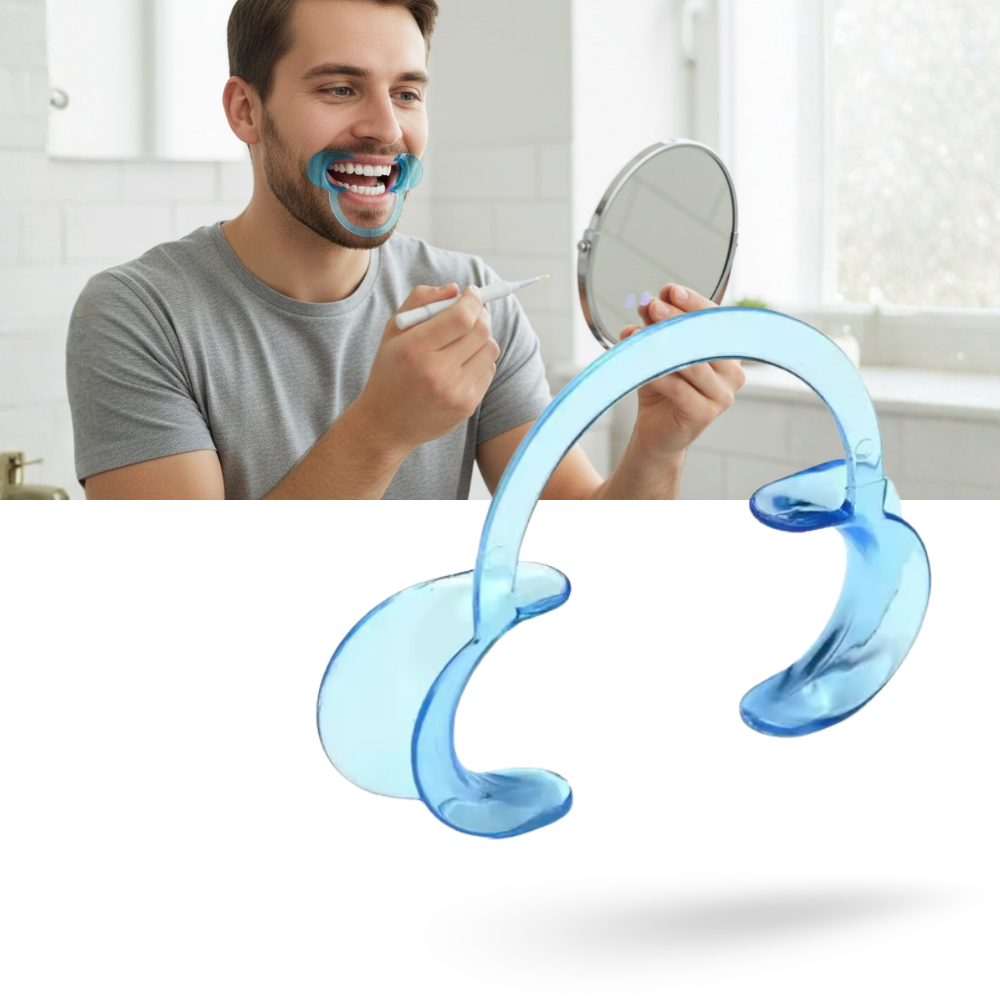 Transparent C-Shape Mouth Opener