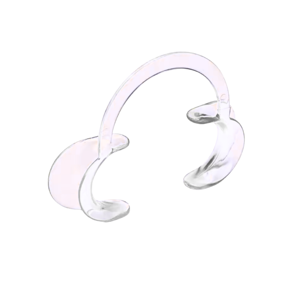 Transparent C-Shape Mouth Opener