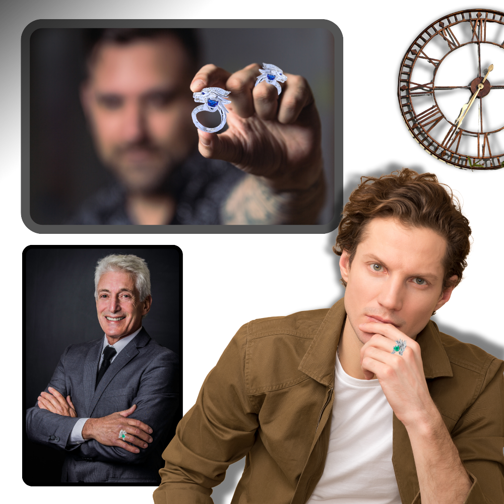 Unique Handmade Silver Dragon Ring