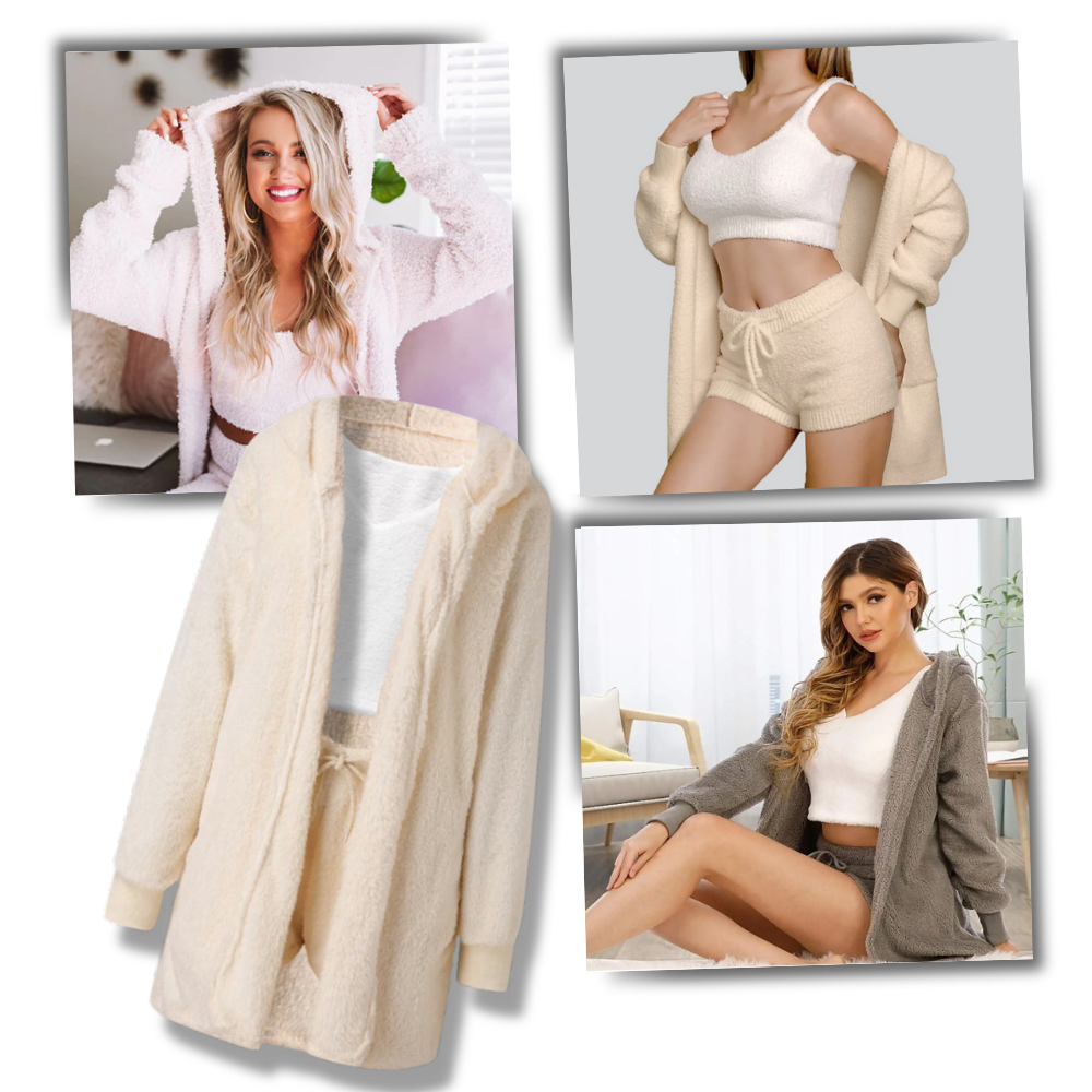 Versatile Stylish Pajama Set Short