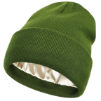 Warm Knit Satin Lined Beanie