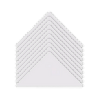 Wash Resistant Invisible Collar Sticker