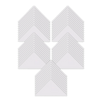 Wash Resistant Invisible Collar Sticker