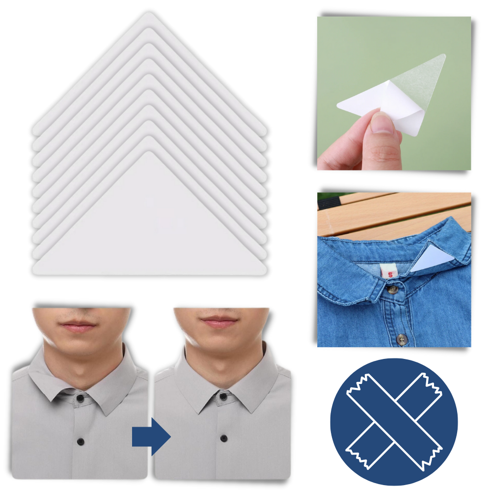 Wash Resistant Invisible Collar Sticker