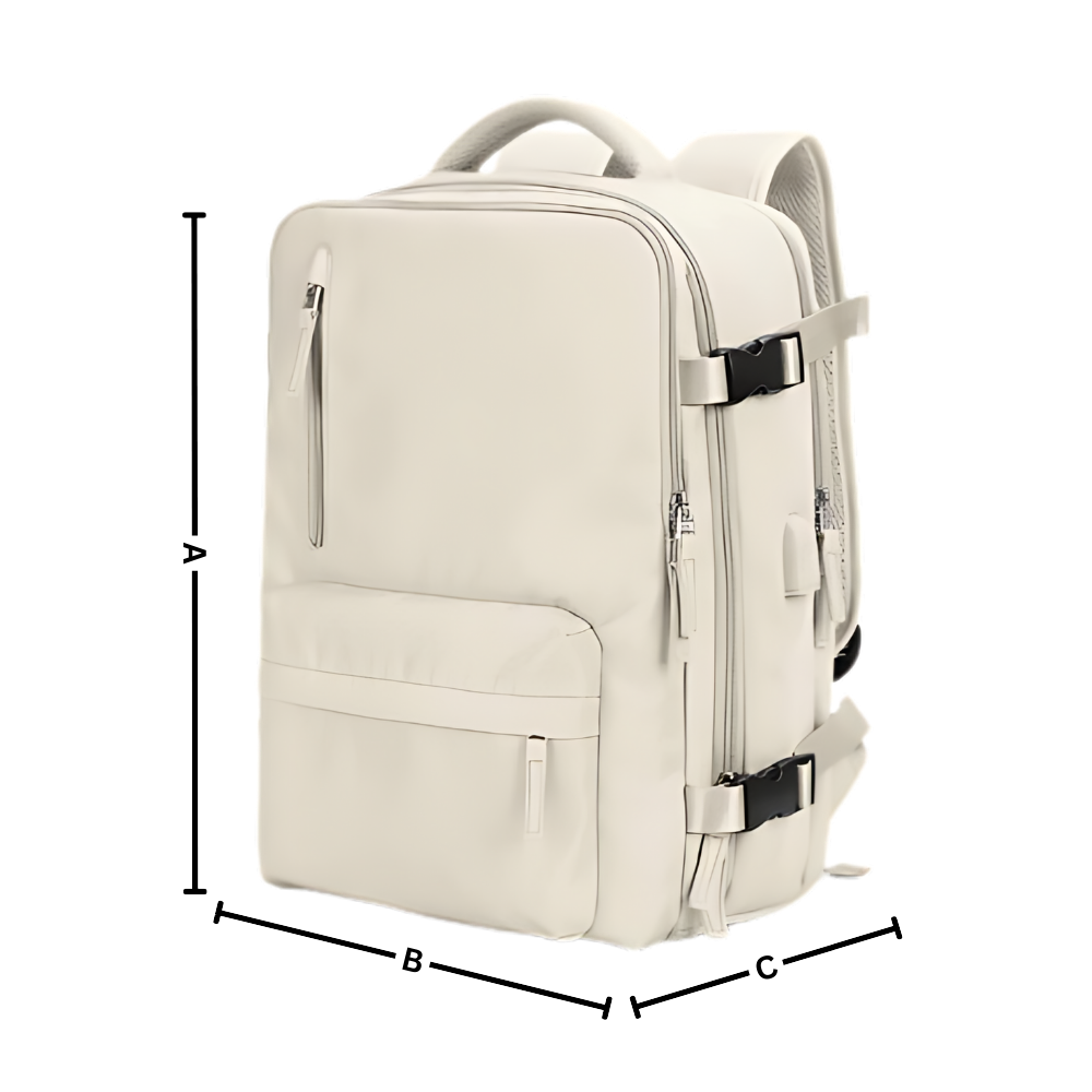 Waterproof USB Charging Travel Rucksack