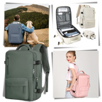 Waterproof USB Charging Travel Rucksack