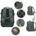 Waterproof USB Charging Travel Rucksack