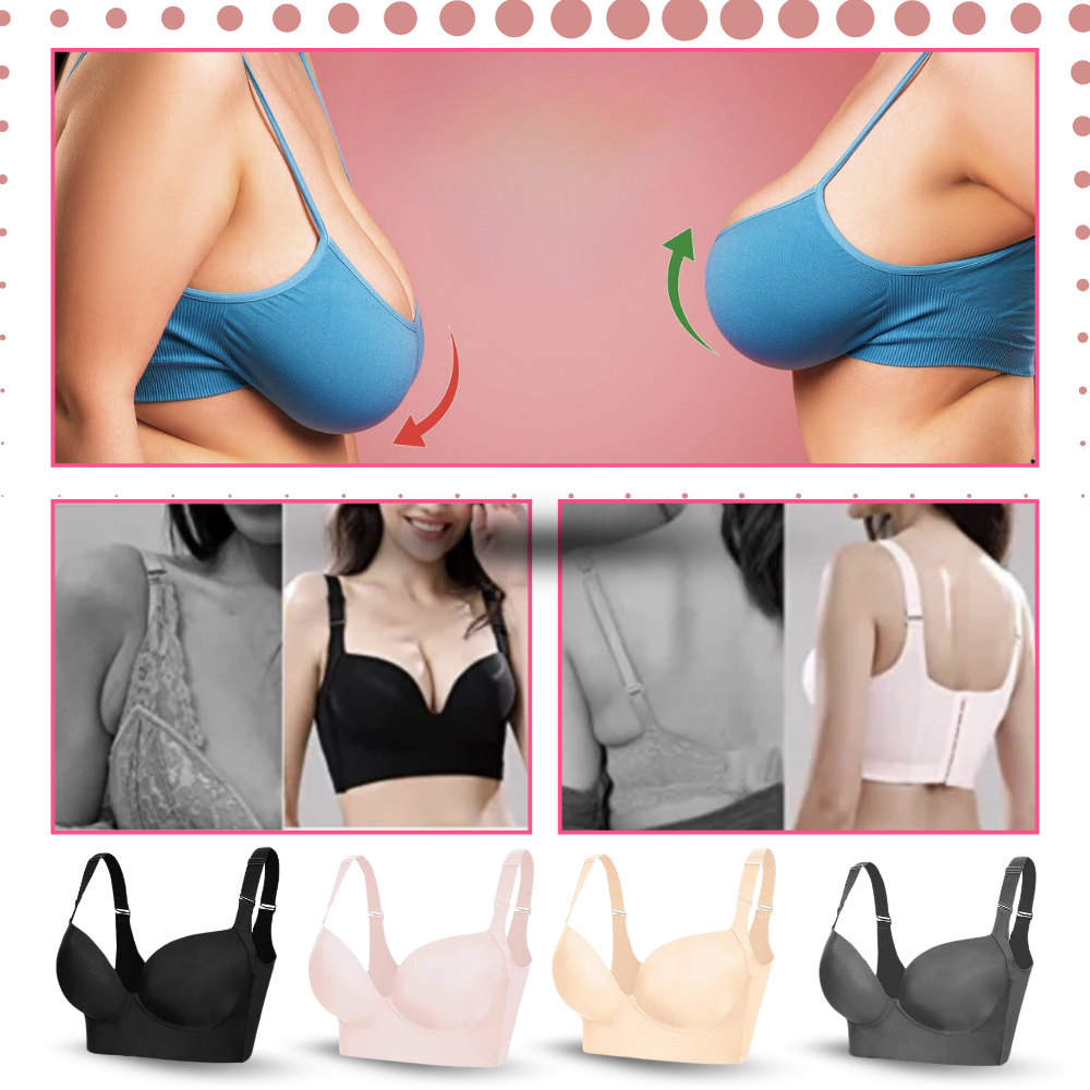 Wide Side Wings Incorporated Shaper Bra