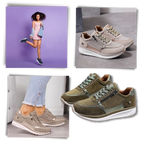 Rhinestone Wedge sneakers