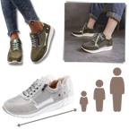 Rhinestone Wedge sneakers