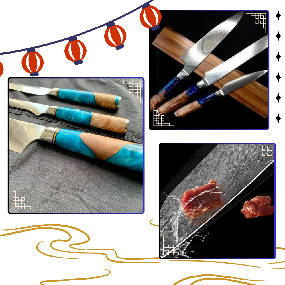 Riviera Maya Series Japanese Knives